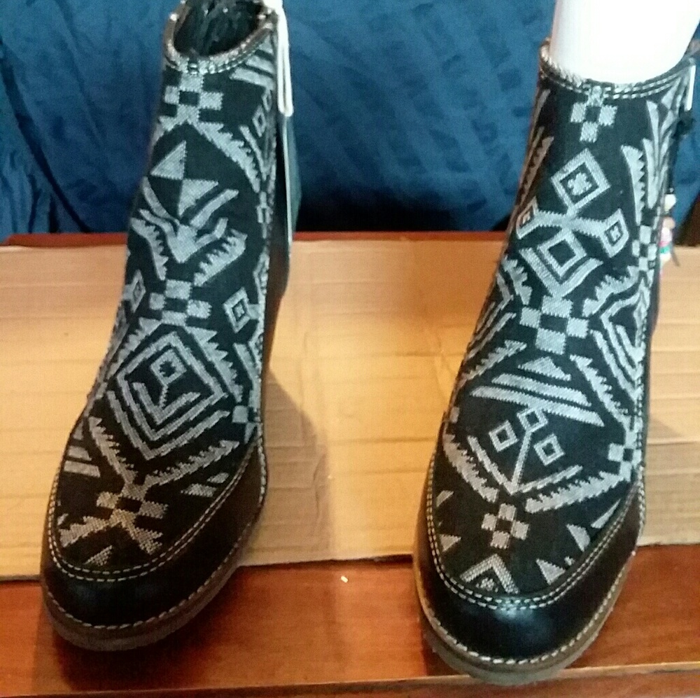 Wedge Booties